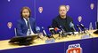 Předseda FAČR David Trunda a reprezentační manažer fotbalového národního týmu Pavel Nedvěd Předseda FAČR David Trunda a reprezentační manažer fotbalového národního týmu Pavel Nedvěd