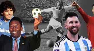 Nejlepší v historii? Maradona, Pelé, Messi… a tajemný rodák z Moravy