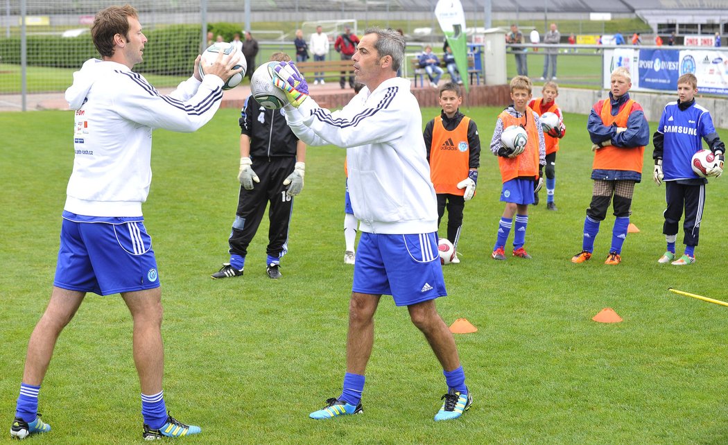 Petr Čech si Christopha Lollichona přivezl i do Česka na svou brankářskou školu