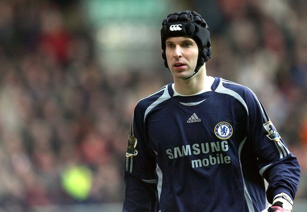 Petr Čech v dresu Chelsea Petr Čech v dresu Chelsea