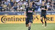 Český záložník Bořek Dočkal v dresu Philadelphie Union