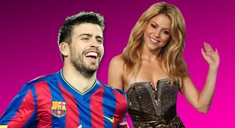 Shakira ulovila španělského obránce Piquého