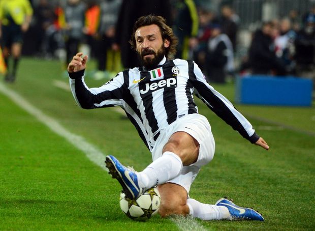 Andrea Pirlo v dresu Juventusu Andrea Pirlo v dresu Juventusu