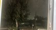 První noc v Kostanaji přišel prudký déšť a bouřka