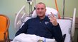 Útočník Viktorie Plzeň Michael Krmečník je po operaci kolene a čeká ho rehabilitace