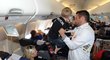 Pavel Horváth měl na palubě letadla do Madridu i svoji rodinu