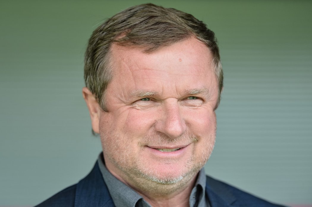 Plzeňský trenér Pavel Vrba při utkání s Libercem