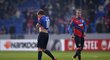 Zklamaní fotbalisté Viktorie Plzeň