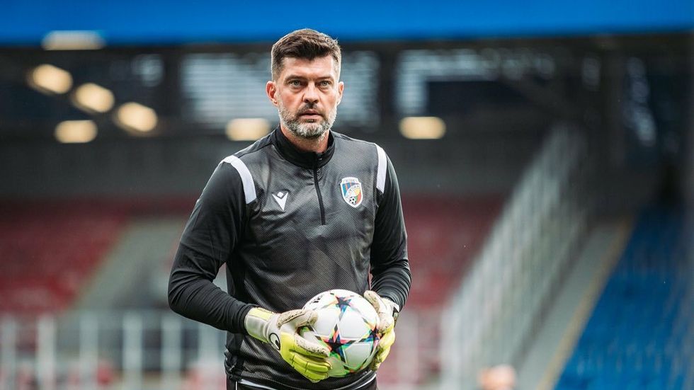 Matúš Kozáčik jako trenér brankářů Viktorie Plzeň