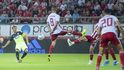 Možnost plzeňského kapitána Patrika Hrošovského v odvetě 2. předkola Ligy mistrů proti Olympiakosu Pireus