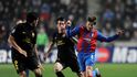 Václav Pilař v souboji s Barcelonou