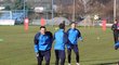Plzeňští fotbalisté během zimní přípravy pod novým trenérem Adriánem Guľou