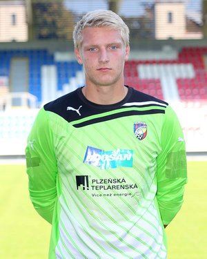 Matyáš Šampalík, mladý gólman Viktorie Plzeň