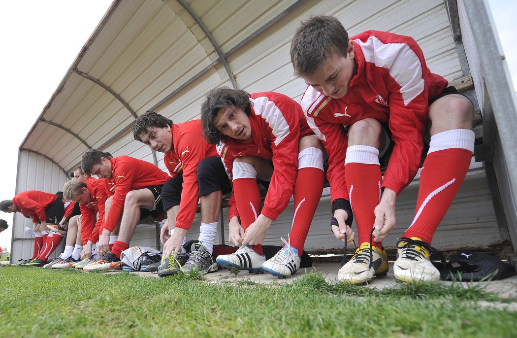 Fotbalisté Plzně před tréninkem na kyperském soustředění