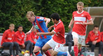 Horváthova branka nestačila, Plzeň podlehla Spartaku Moskva 1:2