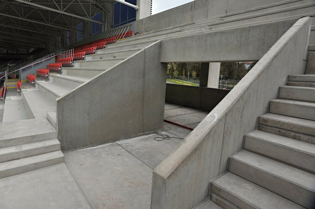 Plzeňský stadion zvýší kapacitu, staví se jižní tribuna