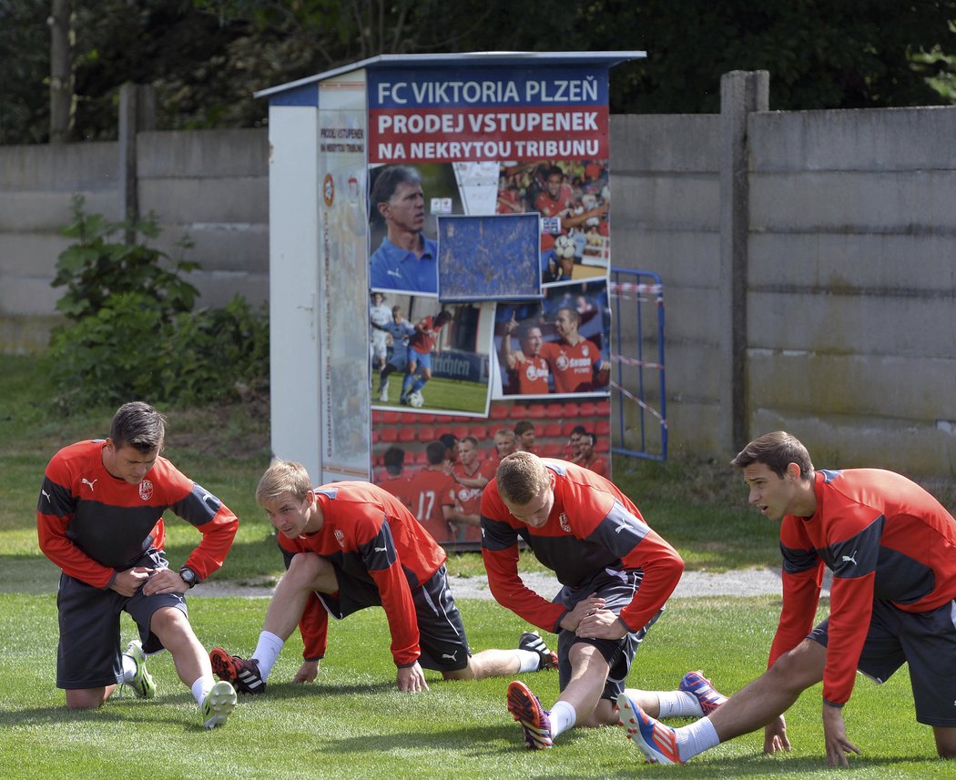 Fotbalisté Plzně zahájili přípravu na novou sezonu.