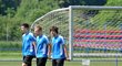 Fotbalisté Plzně zahájili letní přípravu, na tréninku byli i někteří hráči z juniorky