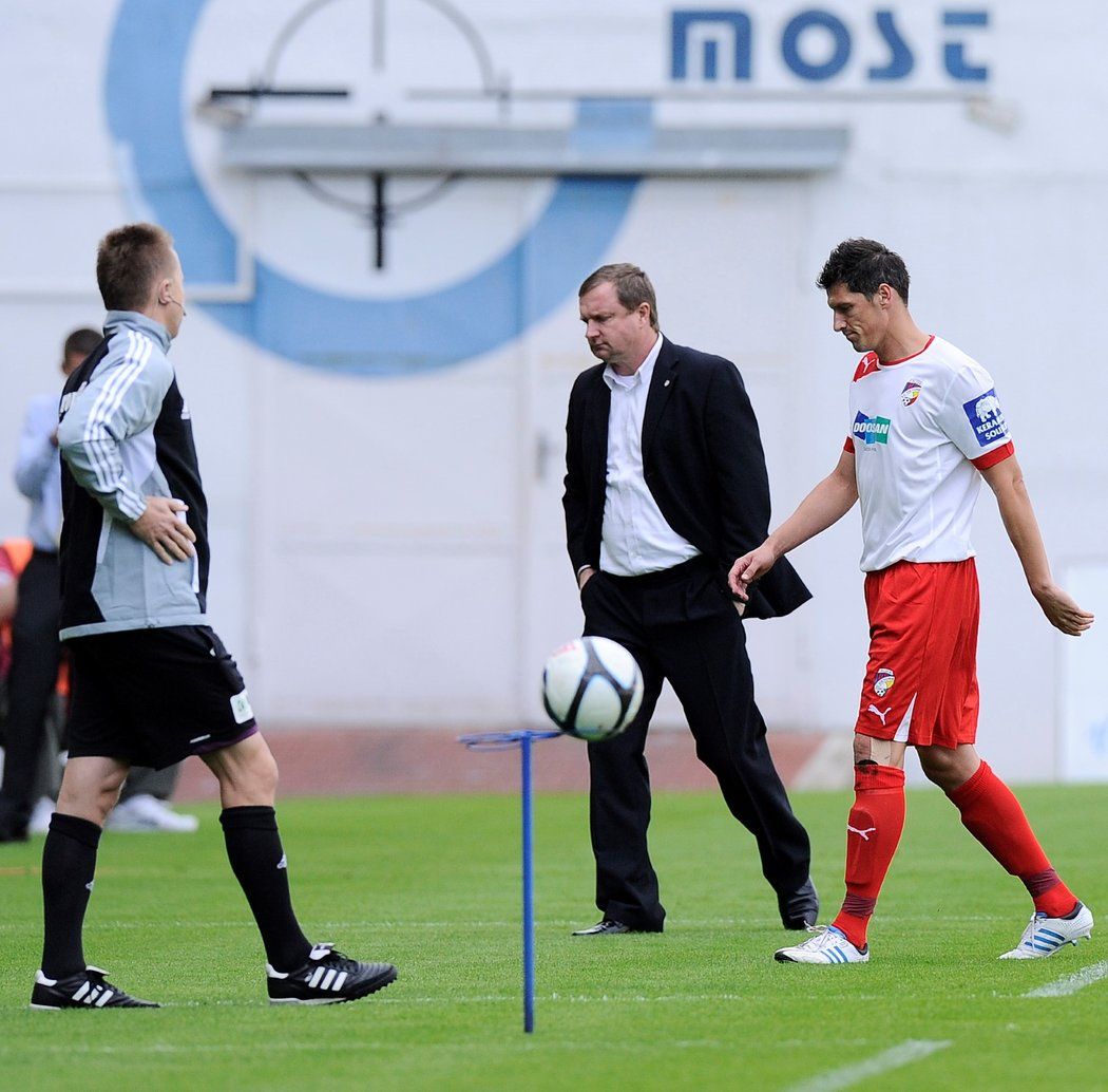 Pavel Vrba v době, kdy v Plzni trénoval i slovenského obránce Mariána Čišovského