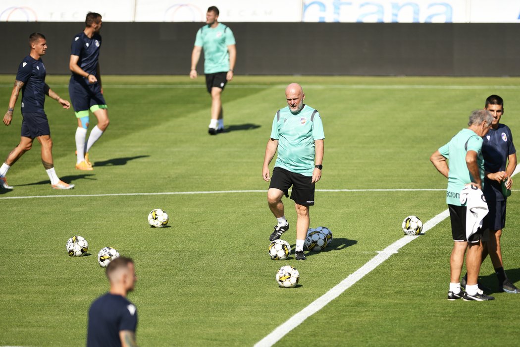 Plzeňský trénink před odvetou proti HJK Helsinky