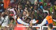 Fanoušci v hledišti osmifinále Poháru afrických národů mezi Kamerunem a Komorami