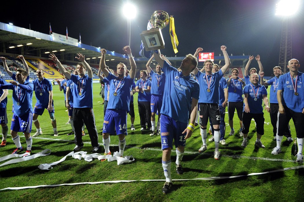 Sezona byla na odpis, jenže pak přišla euforie. Olomouc slaví triumf v domácím poháru