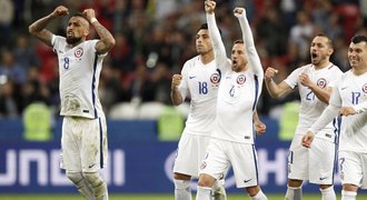 Pohár FIFA: Portugalsko - Chile 0:1 po pen. Mistr Evropy nedal jedinou, rozhodl Sánchez