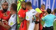 Spoluhráči z Bayernu Chilan Arturo Vidal a Joshua Kimmich z Německa se poštěkali ve finále Konfederačního poháru