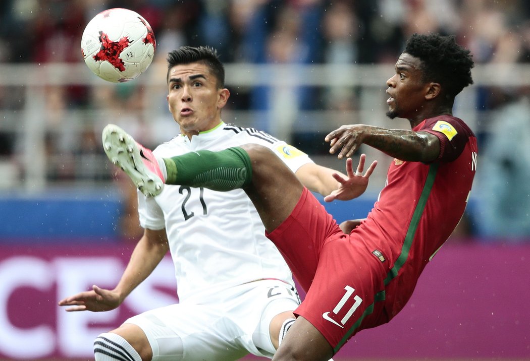 Utkání mezi Portugalskem a Mexikem bylo velmi vyhrocené