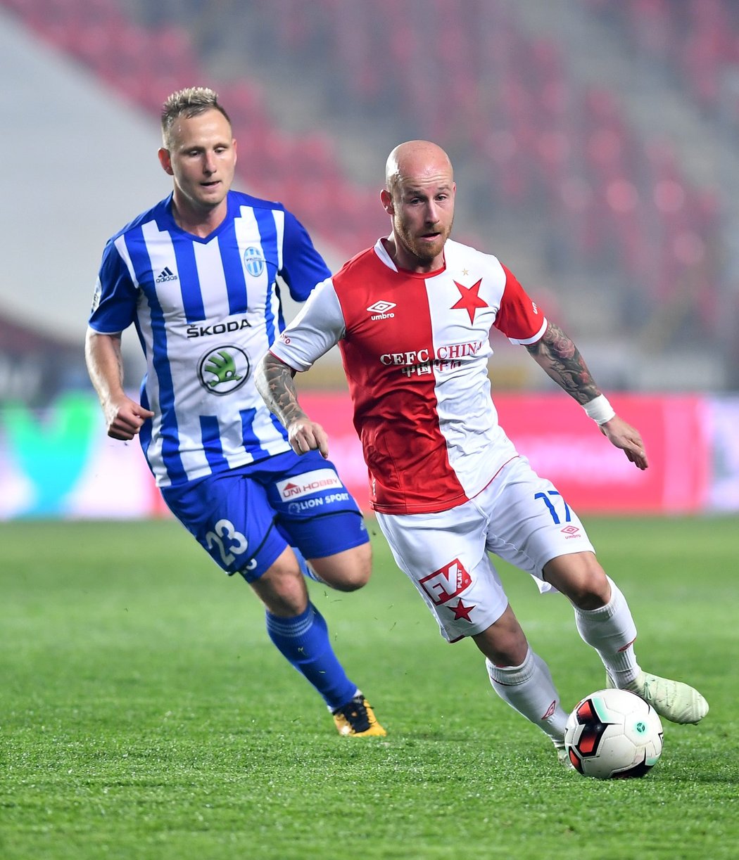 Miroslav Stoch ze Slavie v semifinále poháru proti Mladé Boleslavi