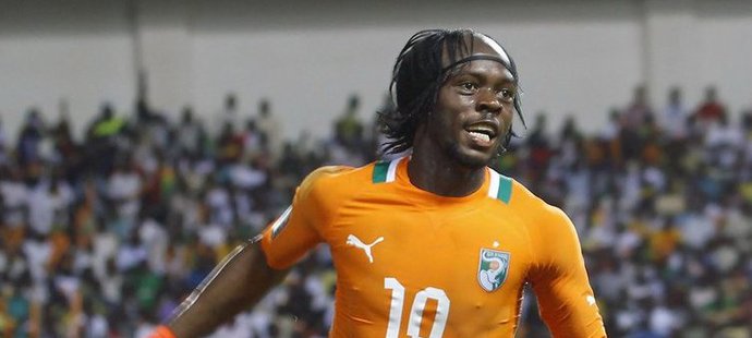 Gervinho se raduje z gólu proti Mali, kterým rozhodl o postupu Pobřeží slonoviny do finále Poháru národů