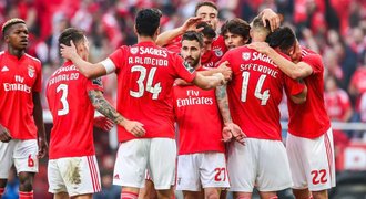 Trofej po roční pauze. Benfica ovládla portugalskou ligu