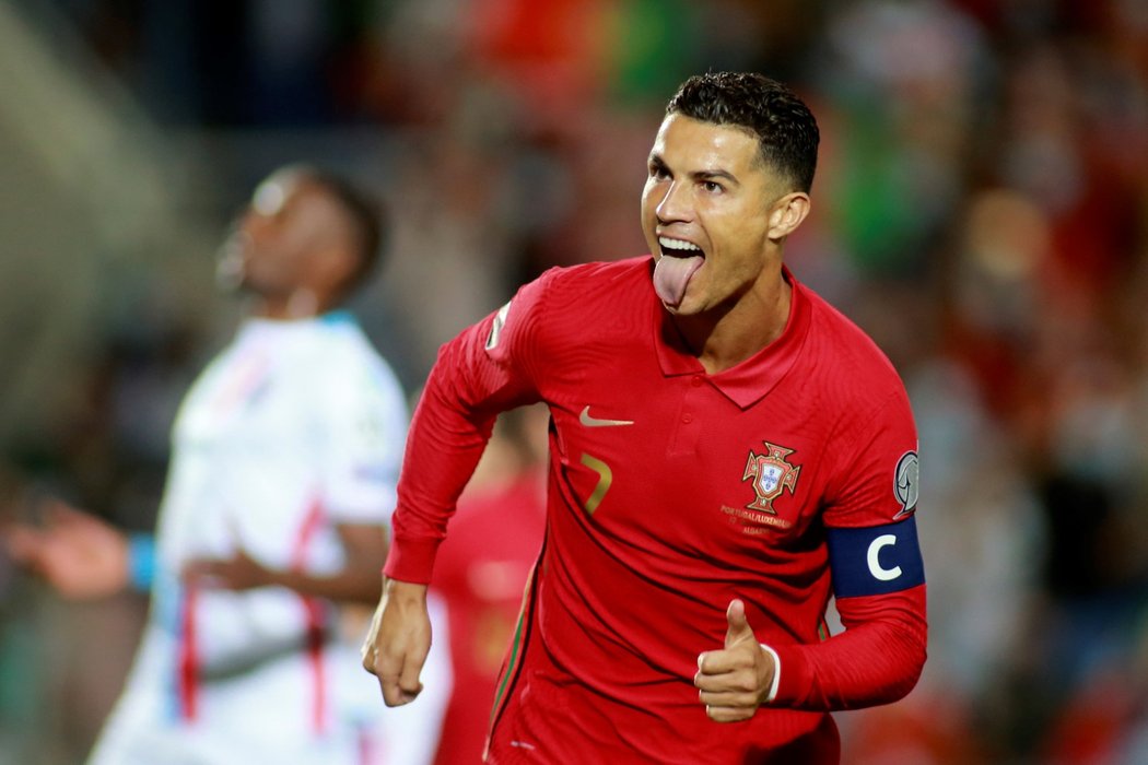 Cristiano Ronaldo vstřelil proti Lucembursku hattrick, svůj jubilejní desátý za Portugalsko