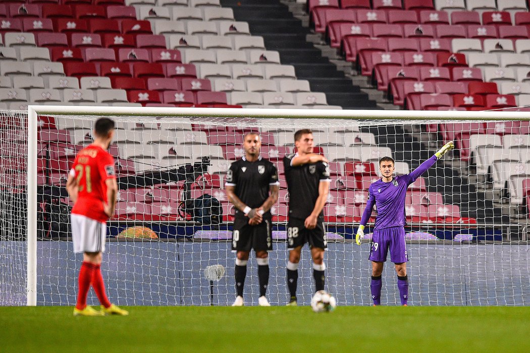 Český brankář Matouš Trmal působí v portugalském klubu Vitória SC