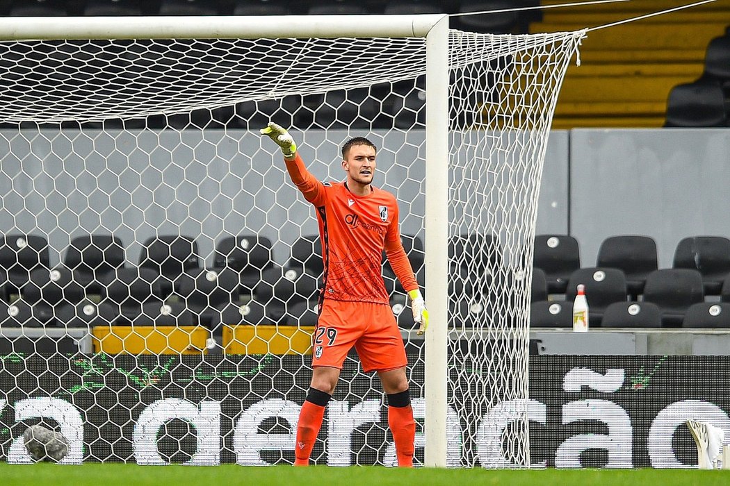 Matouš Trmal při ligovém debutu v Portugalsku vychytal čisté konto
