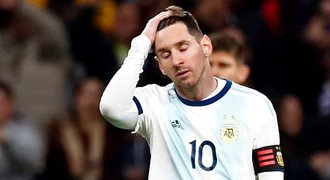 Hořký návrat. Messi opět nastoupil za Argentinu, prohrála s Venezuelou