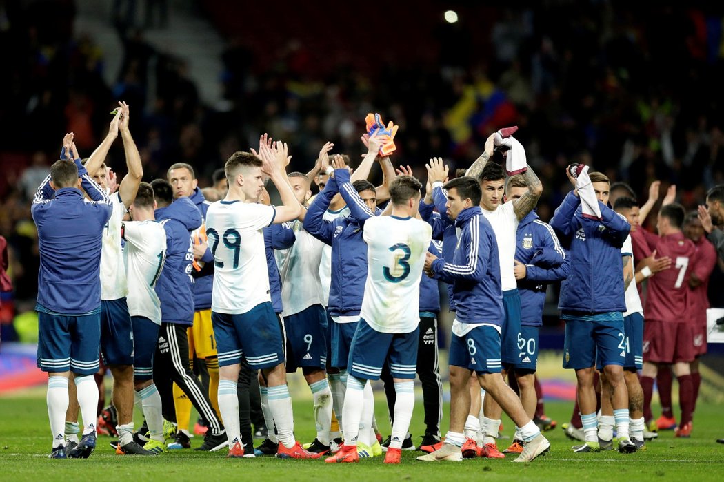 Argentina prohrála v přátelském utkání s Venezuelou 1:3