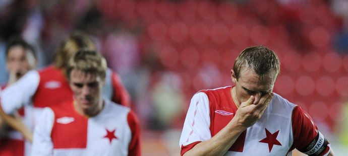 Kapitán Vlček nemohl uvěřit vyřazení Slavie