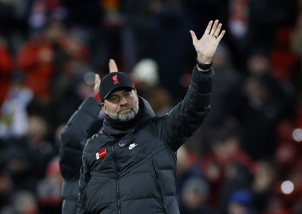 Spokojený kouč Liverpoolu Jürgen Klopp