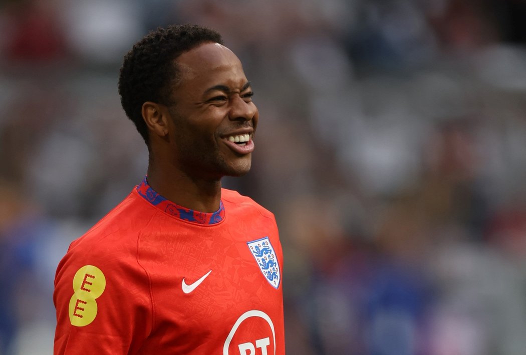 Anglický reprezentant Raheem Sterling