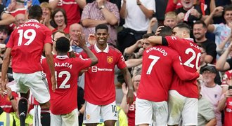 SESTŘIH: Čtvrtá výhra United v řadě. Arsenal skolil Rashford i novic Antony