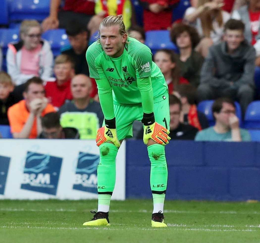 Zastání se Loris Karius znovu dočkal od trenéra Liverpoolu Jürgena Kloppa