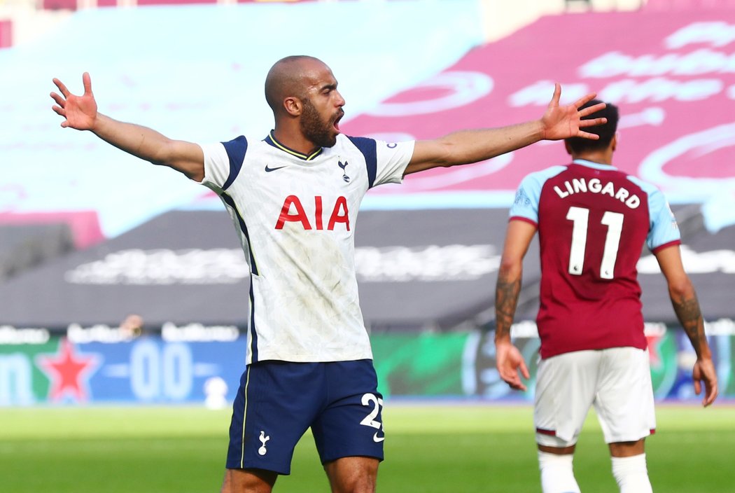 Lucas Moura snížil proti West Hamu