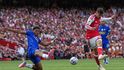 Londýnské derby mezi Arsenalem a Chelsea ovládli Kanonýři
