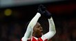 Eddie Nketiah oslavuje vstřelený gól