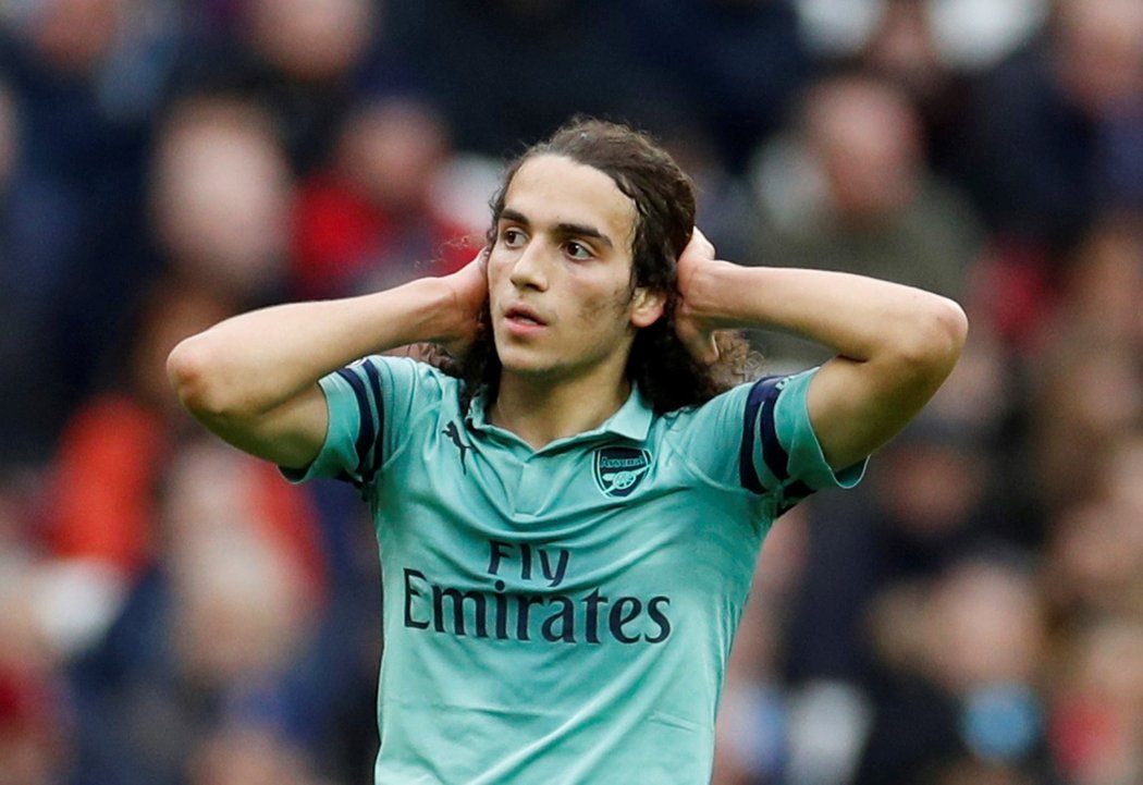 Matteo Guendouzi nevěří tomu, že Arsenal popáté v řadě nedokázal venku zvítězit a padl na West Hamu