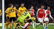 Arsenal doma udolal Wolves