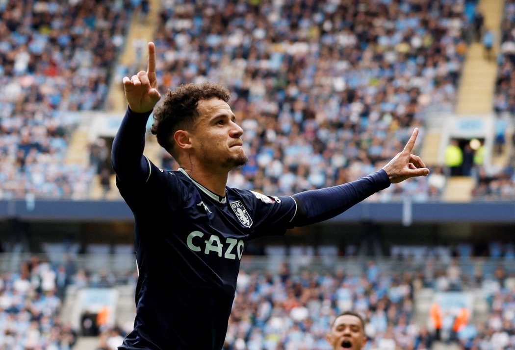 Phillipe Coutinho je se 46 góly čtvrtým nejlepším brazilským střelcem v Premier League