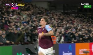 SESTŘIH: Aston Villa - Sheffield 1:1. Neuznaný gól, VAR i drama v závěru