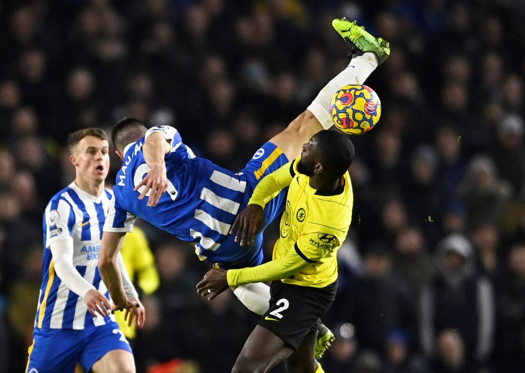 Fotbalisté Chelsea v Brightonu remizovali 1:1